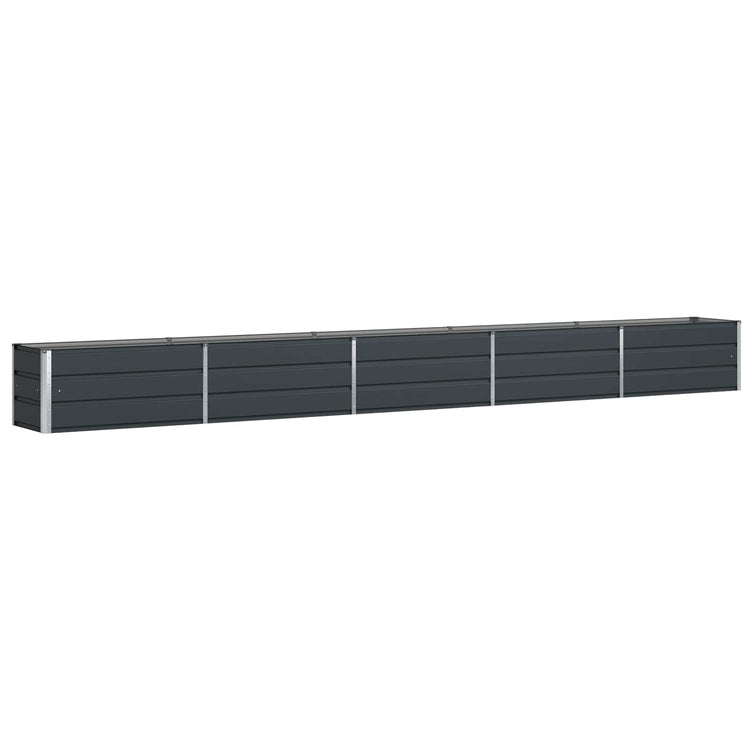 Vidaxx jardinière anthracite 480 x 50 x 45 cm acier galvanisé