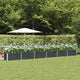 Vidaxx jardinière anthracite 480 x 50 x 45 cm acier galvanisé