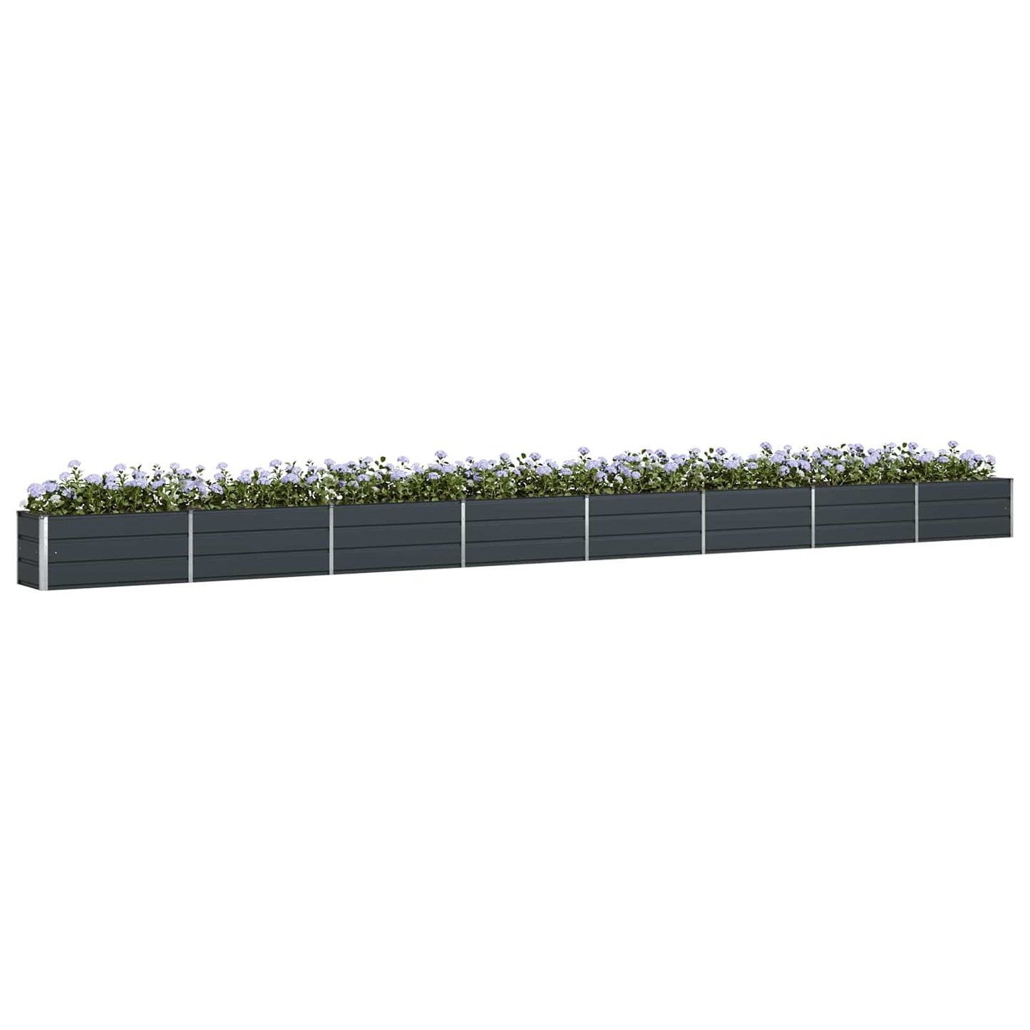 Vidaxx jardinière anthracite 480 x 50 x 45 cm acier galvanisé