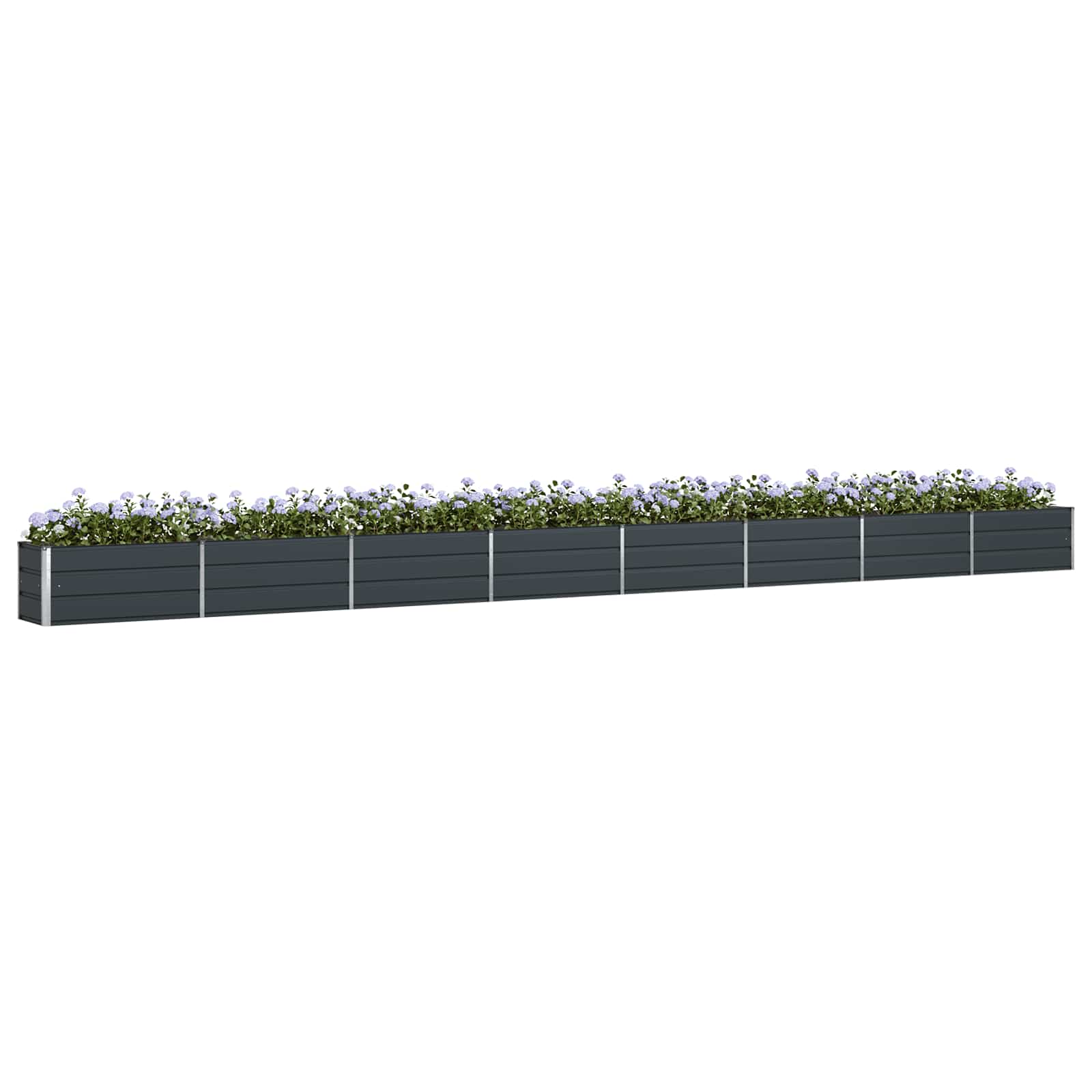 Vidaxx jardinière anthracite 480 x 50 x 45 cm acier galvanisé