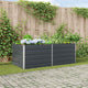 Vidaxx jardinière anthracite 195 x 100 x 45 cm acier galvanisé