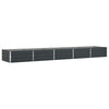Vidaxx jardinière anthracite 195 x 100 x 45 cm acier galvanisé