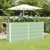 Vidaxx jardinière vert 160 x 40 x 75 cm acier
