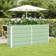 Vidaxx jardinière vert 160 x 40 x 75 cm acier