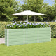 Vidaxx jardinière vert 160 x 40 x 75 cm acier