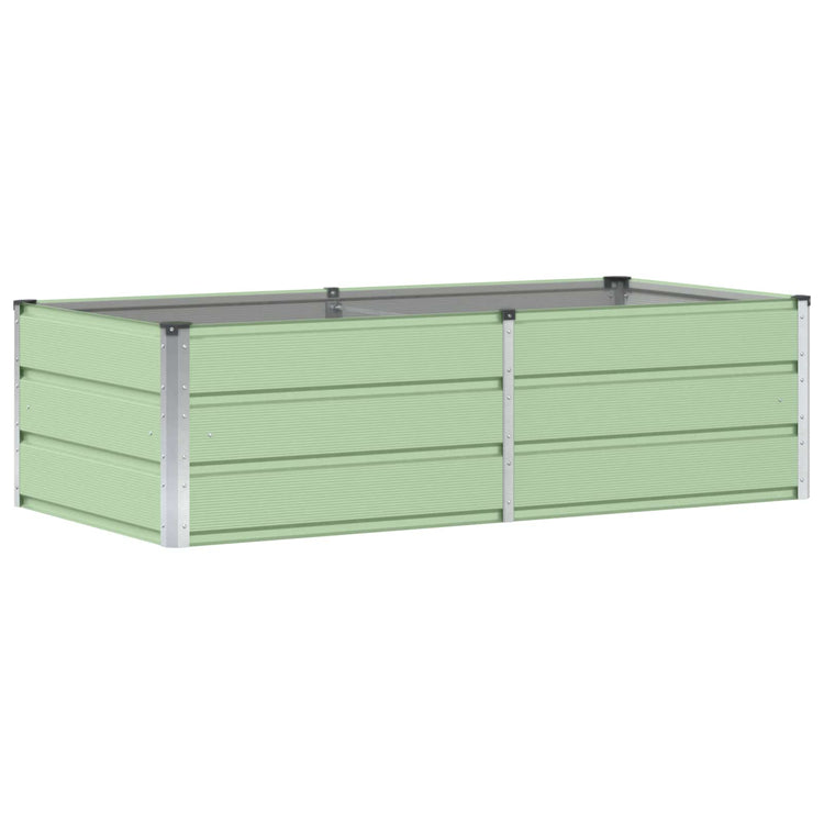 Vidaxx jardinière vert 160 x 80 x 45 cm acier