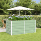 Vidaxx jardinière vert 160 x 80 x 75 cm acier