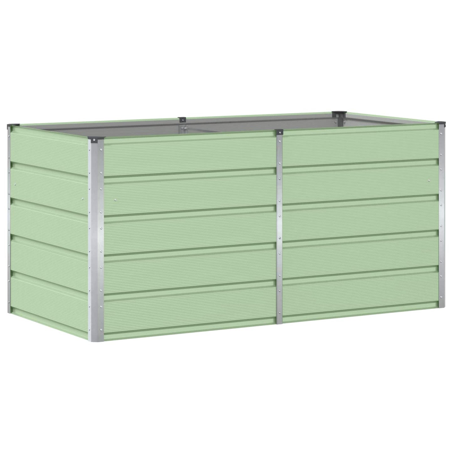 Vidaxx jardinière vert 160 x 80 x 75 cm acier