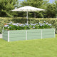 Vidaxx jardinière vert 240 x 80 x 45 cm acier