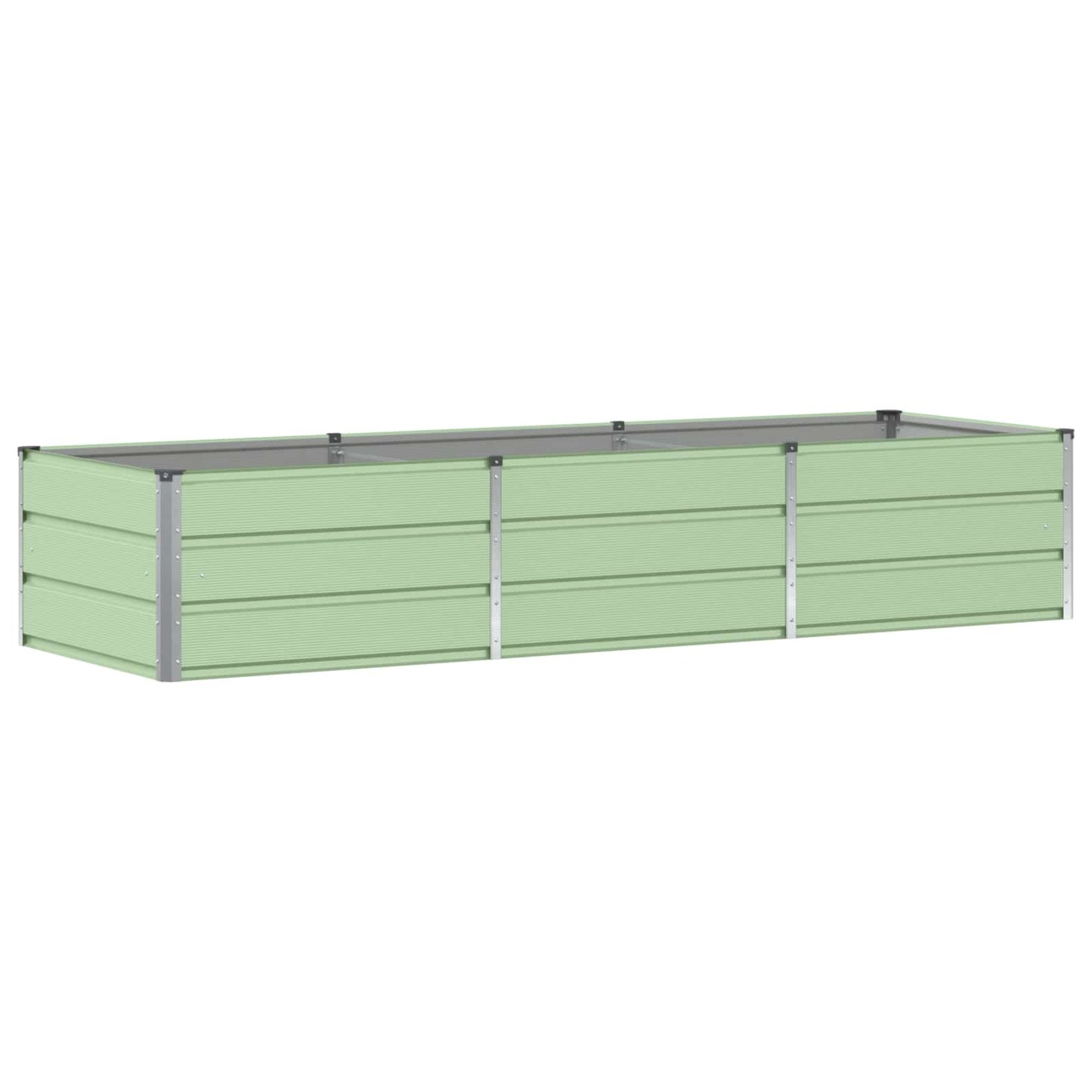 Vidaxx jardinière vert 240 x 80 x 45 cm acier