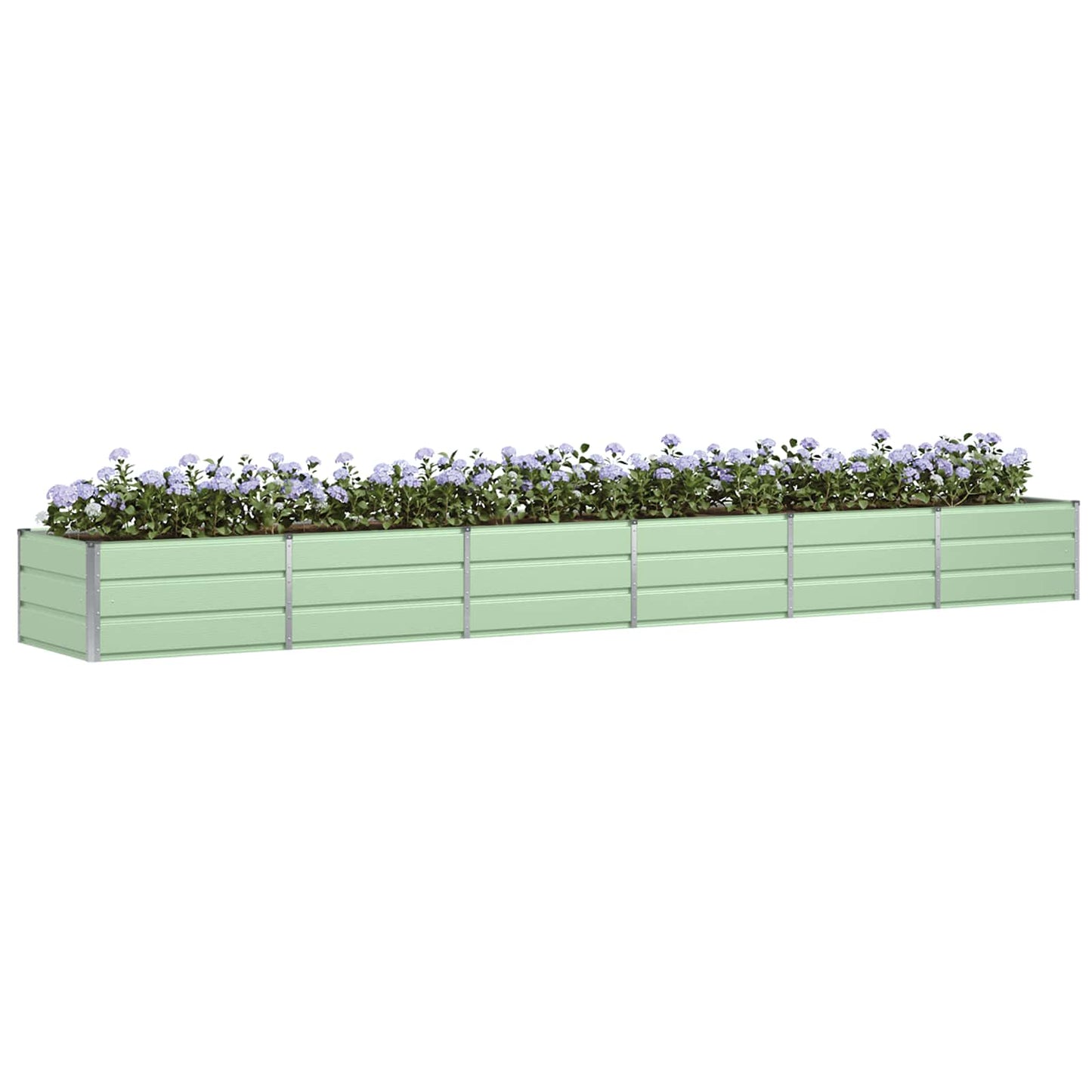Vidaxx jardinière vert 480 x 80 x 45 cm acier