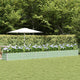 Vidaxx jardinière vert 600 x 80 x 45 cm acier
