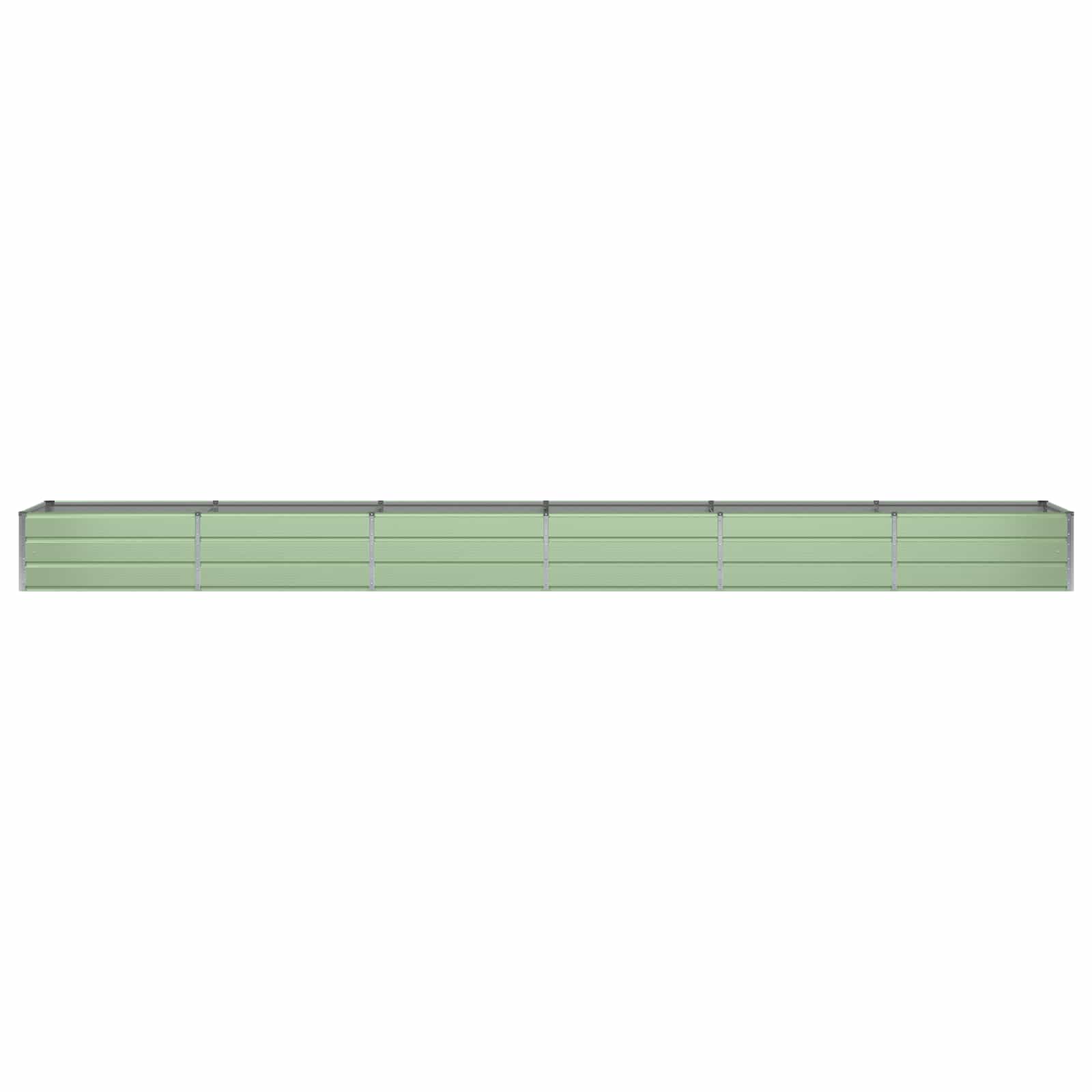 Vidaxx jardinière vert 600 x 80 x 45 cm acier