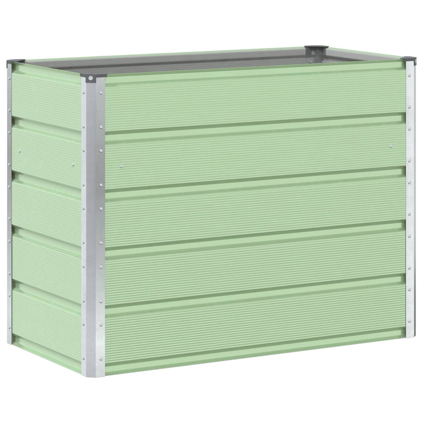 Vidaxx jardinière vert pastel 480 x 50 x 45 cm acier galvanisé