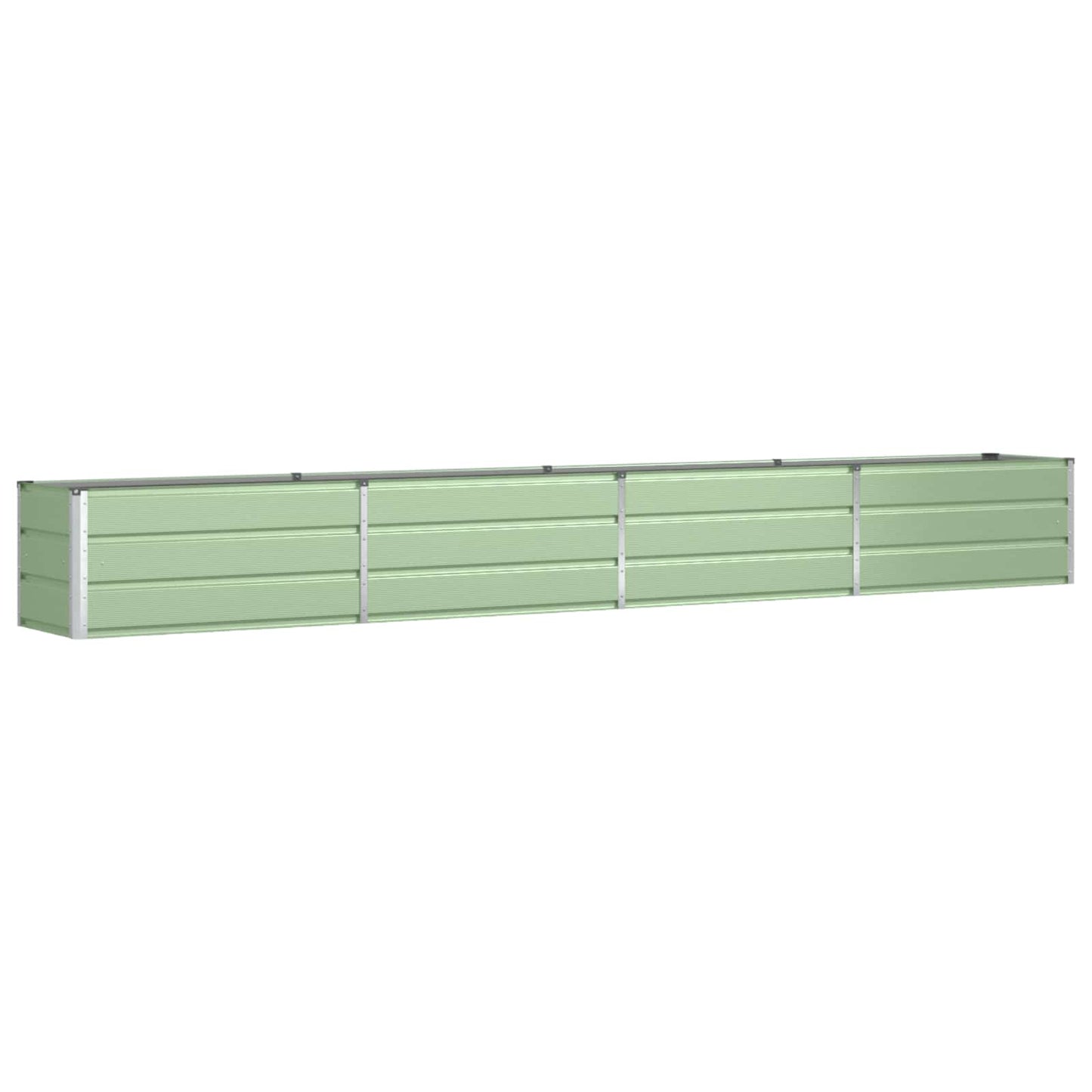 Vidaxx jardinière vert pastel 480 x 50 x 45 cm acier galvanisé