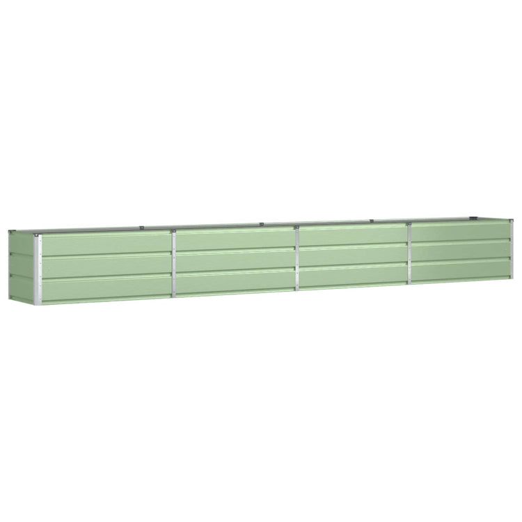 Vidaxx jardinière vert pastel 480 x 50 x 45 cm acier galvanisé