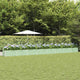 Vidaxx jardinière vert pastel 480 x 50 x 45 cm acier galvanisé