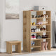 VidaXL armoire à chaussures avec étagère 2 pcs bois finition chêne artisanal