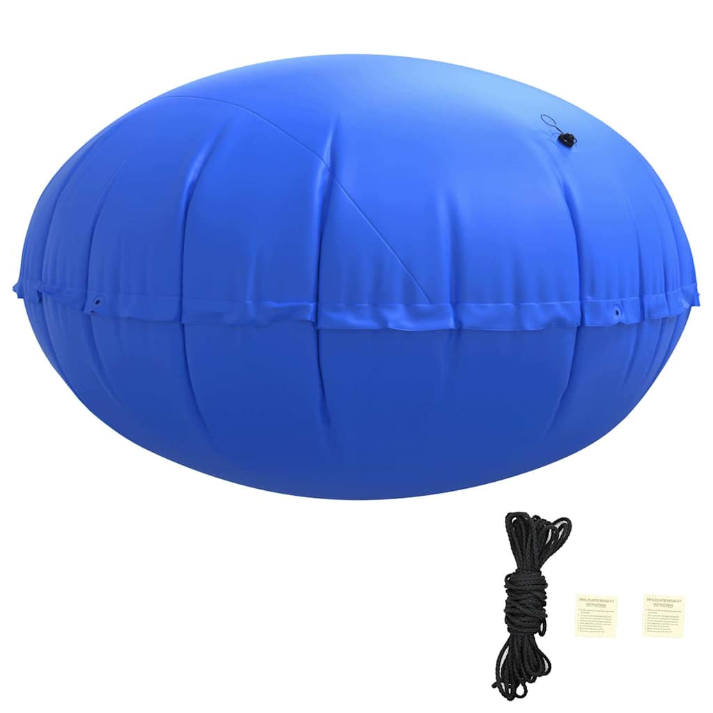 Vidaxx coussin de piscine d'hiver bleu ø 220 x 140 cm PVC