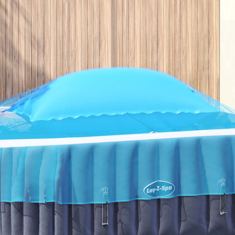 Vidaxx coussin de piscine d'hiver bleu 380 x 180 x 140 cm PVC