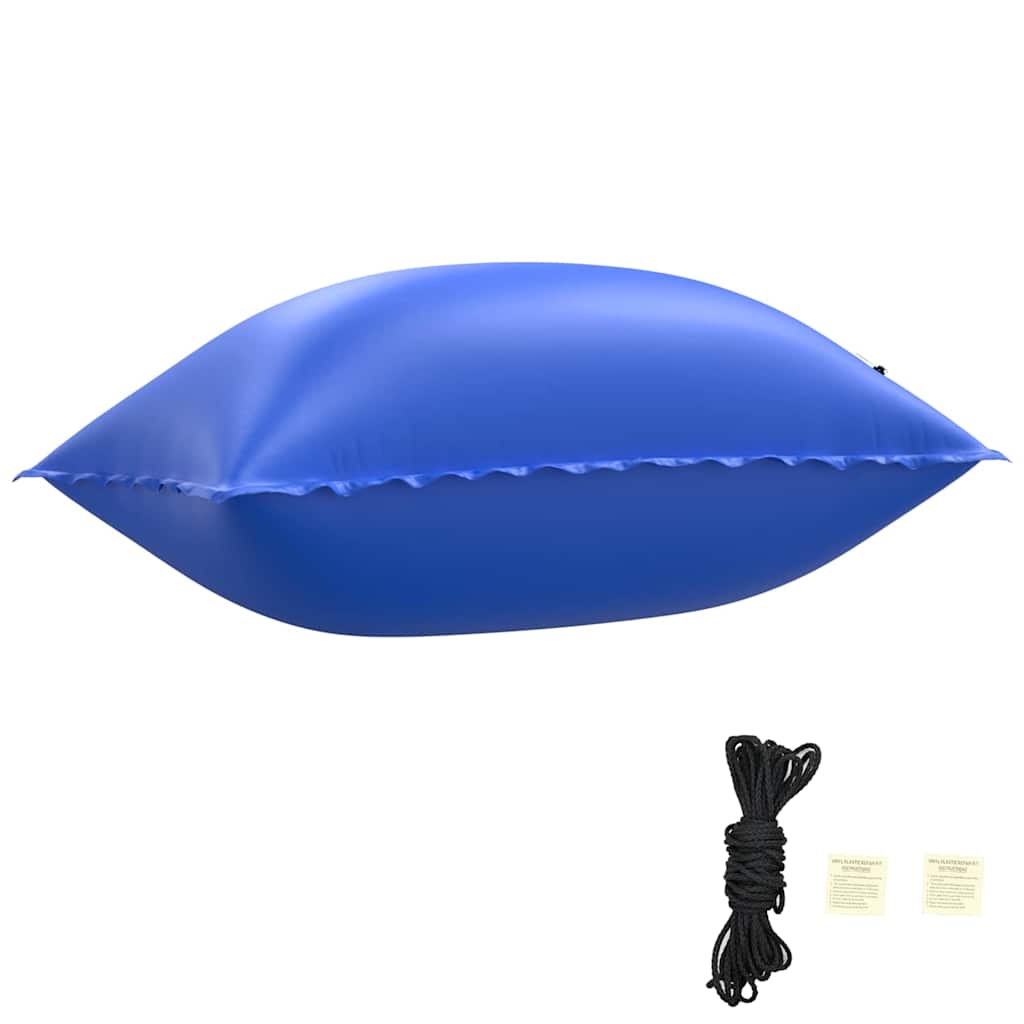 Vidaxx coussin de piscine d'hiver bleu 380 x 180 x 140 cm PVC
