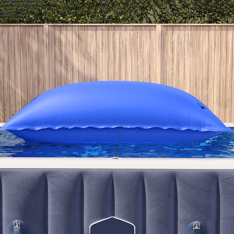 Vidaxx coussin de piscine d'hiver bleu 460 x 230 x 160 cm PVC