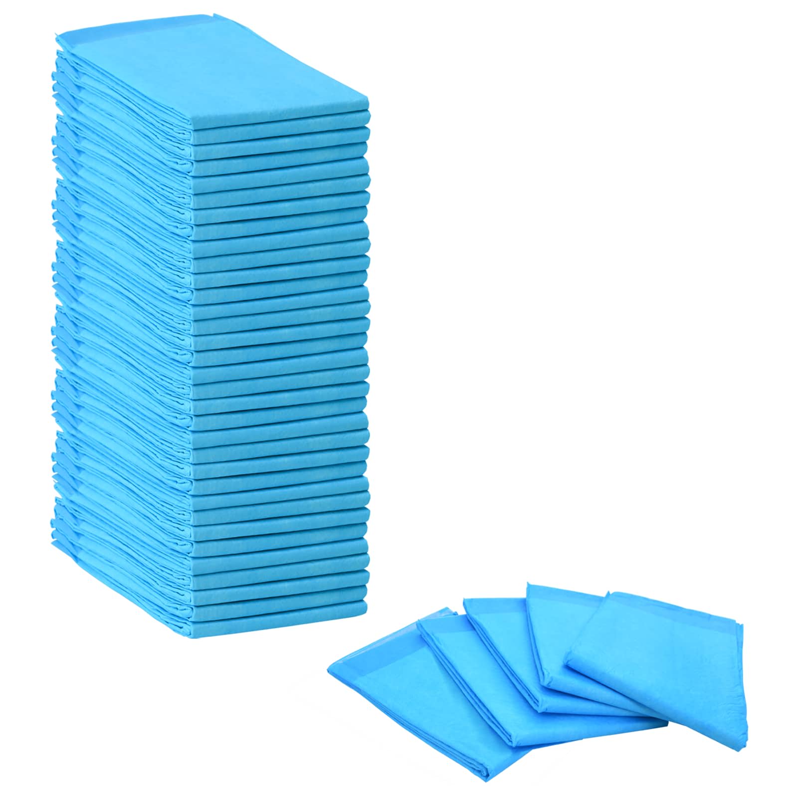 Vidaxxl tapis de dressage pour animaux de compagnie en tissu non tissé 200 pièces 120 x 80 cm