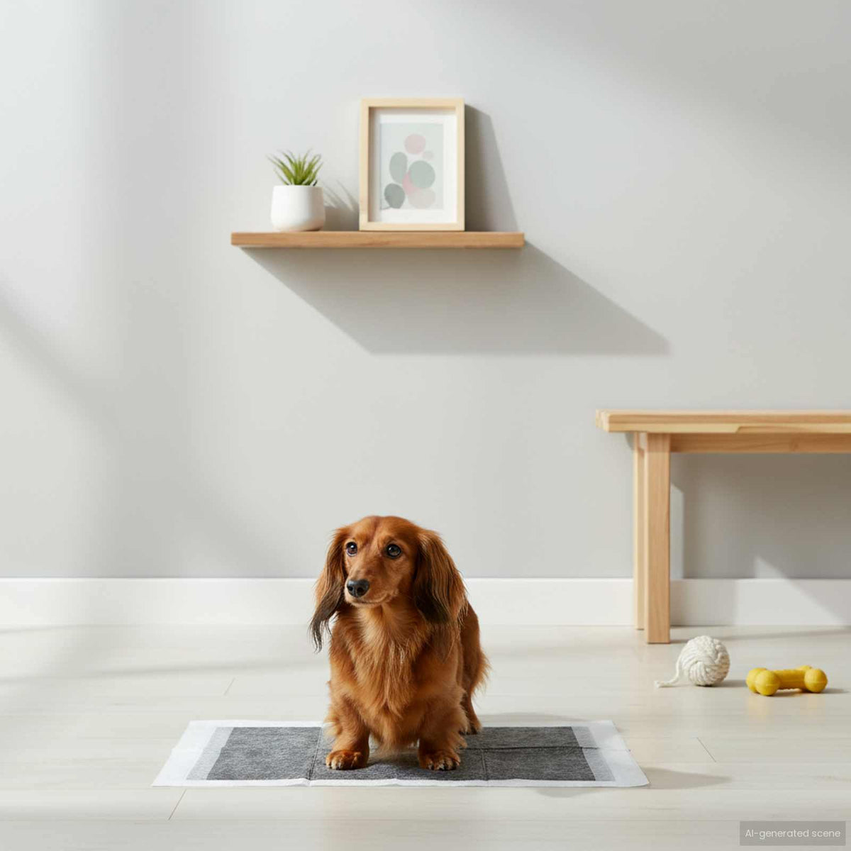 Vidaxxl tapis de dressage pour animaux de compagnie en tissu non tissé 400 pièces 45 x 33 cm