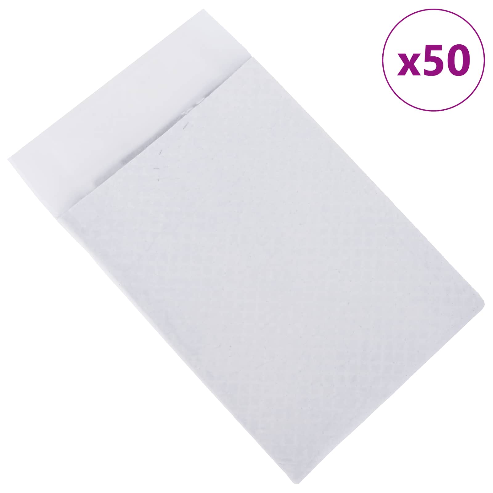 Vidaxxl tapis de dressage pour animaux de compagnie en tissu non tissé 50 pièces 60 x 60 cm