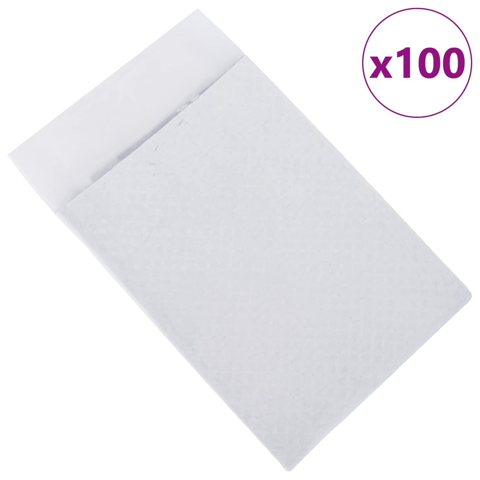 Vidaxxl tapis de dressage pour animaux de compagnie en tissu non tissé 100 pièces 60 x 60 cm