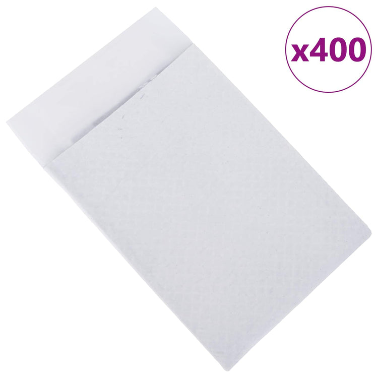 Vidaxxl tapis de dressage pour animaux de compagnie en tissu non tissé 400 pièces 60 x 60 cm