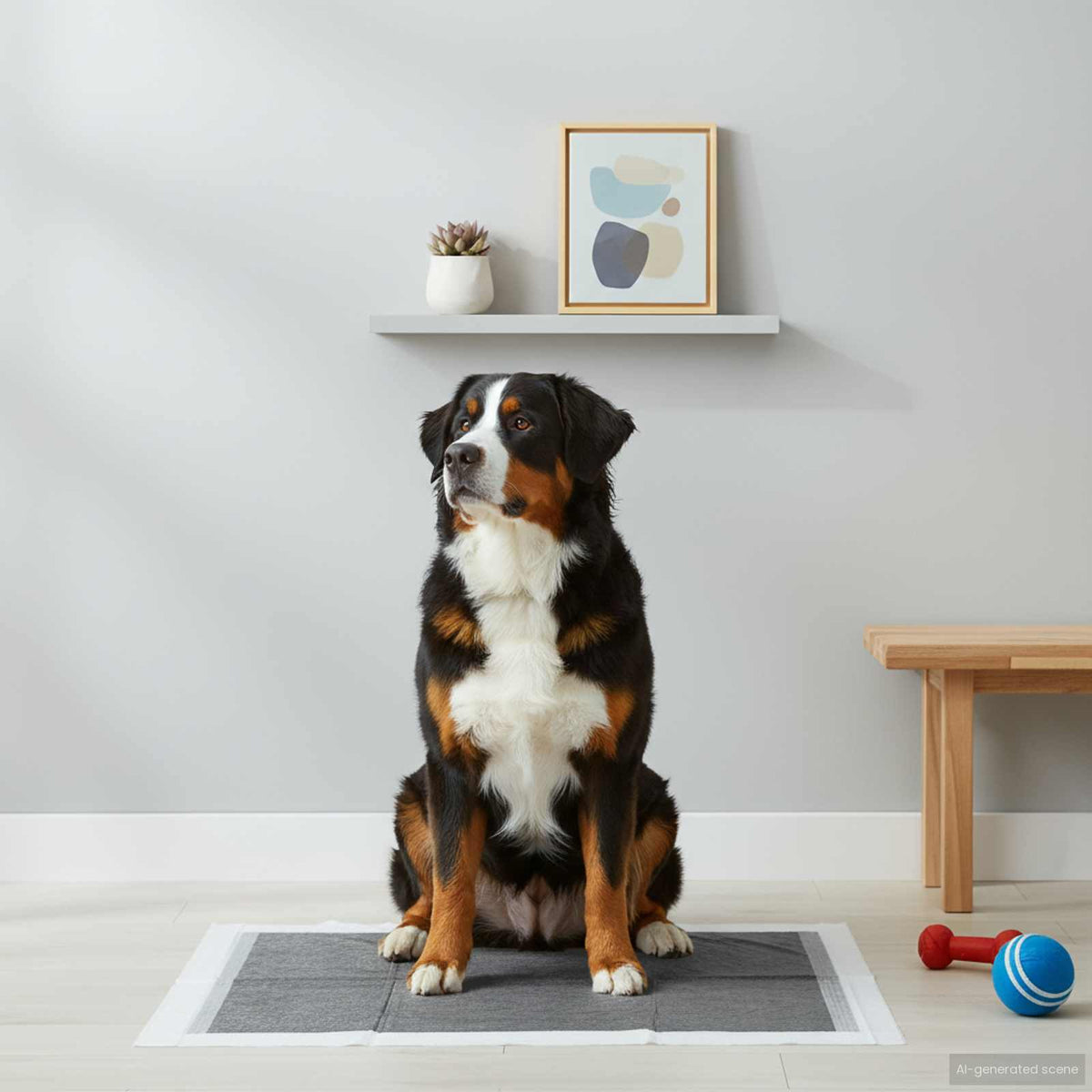 Vidaxxl tapis de dressage pour animaux de compagnie en tissu non tissé 200 pièces 120 x 80 cm