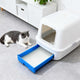 VidaXL tapis de dressage pour animaux de compagnie en tissu Non tissé 100 pièces bleu et blanc