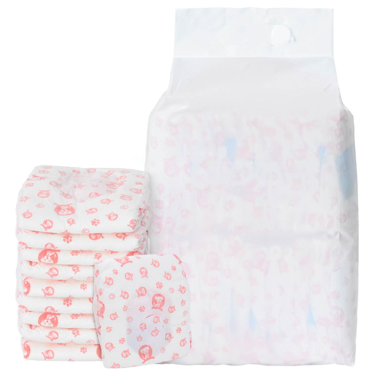 VidaXL couche jetable pour chien pour femelles 30 pcs blanc s