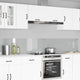 VidaXL crédence de cuisine 2 pcs transparent 120 x 40 cm verre trempé
