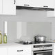 VidaXL paroi arrière de cuisine 2 pcs transparent 70 x 50 cm verre trempé
