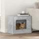 Vidaxx maison pour chat béton 51 x 30 x 42,5 cm bois traité