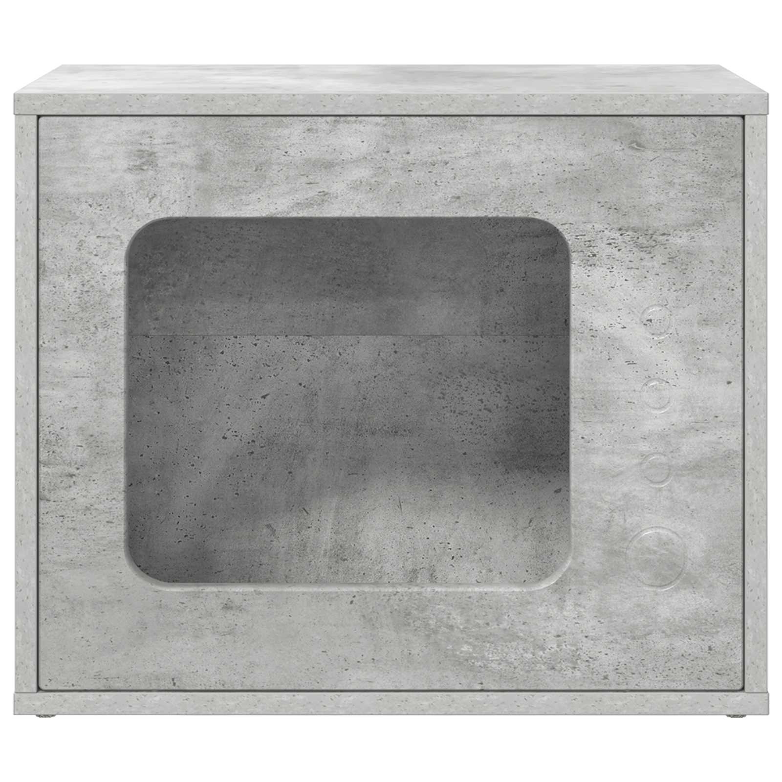 Vidaxx maison pour chat béton 51 x 30 x 42,5 cm bois traité