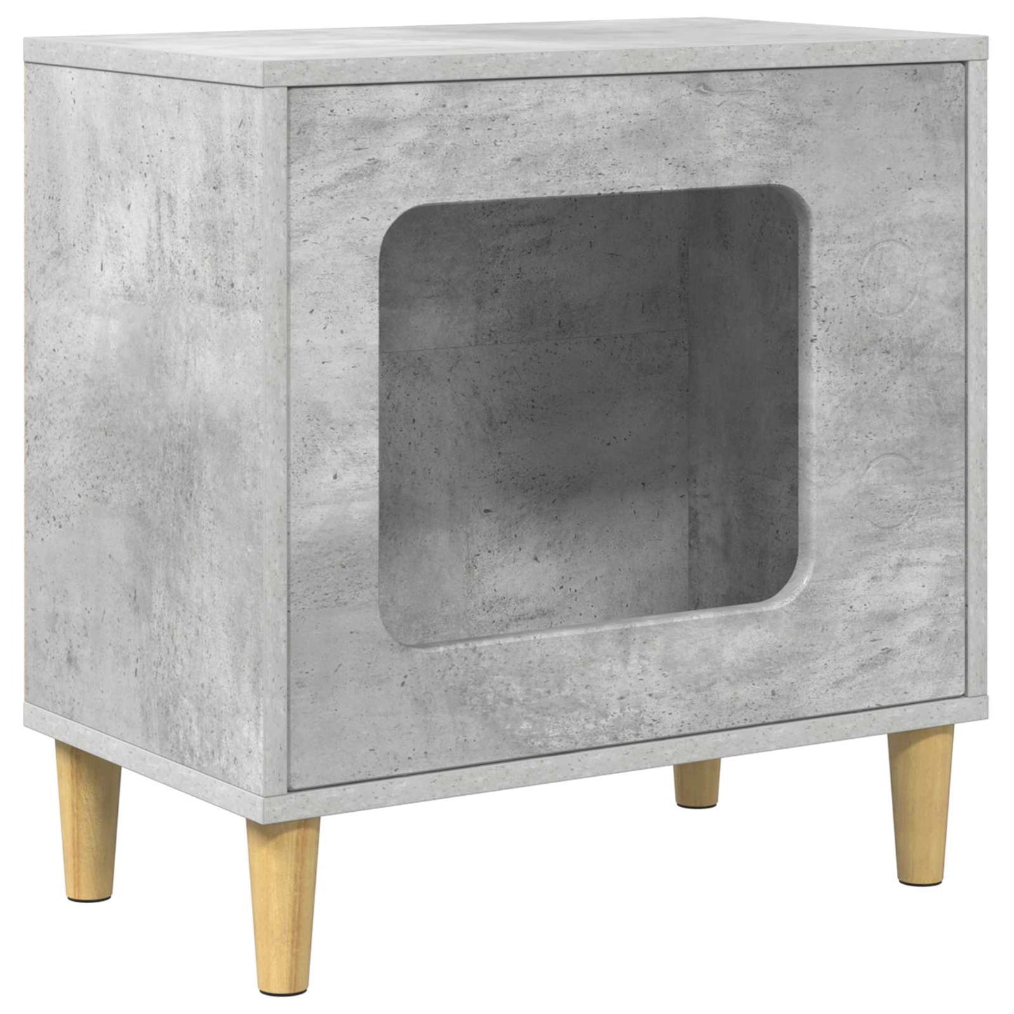 Vidaxx maison pour chat béton 51 x 30 x 52 cm bois traité