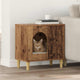 Vidaxxl maison pour chat vieux bois 51 x 30 x 52 cm bois traité
