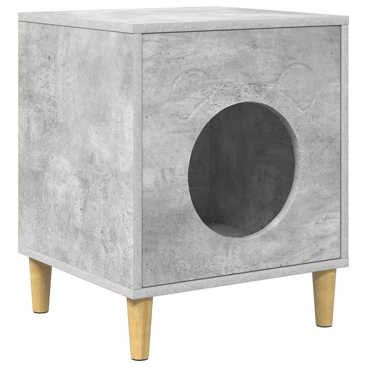 Vidaxx maison pour chat béton 42,5 x 40 x 53 cm bois traité