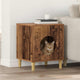 Vidaxxl maison pour chat vieux bois 42,5 x 40 x 53 cm bois traité