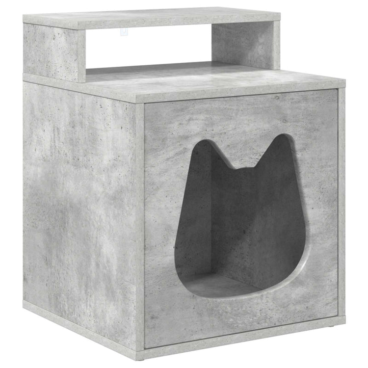 Vidaxx maison pour chat béton 42,5 x 40 x 53,5 cm bois traité