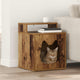 Vidaxxl maison pour chat vieux bois 42,5 x 40 x 53,5 cm bois traité