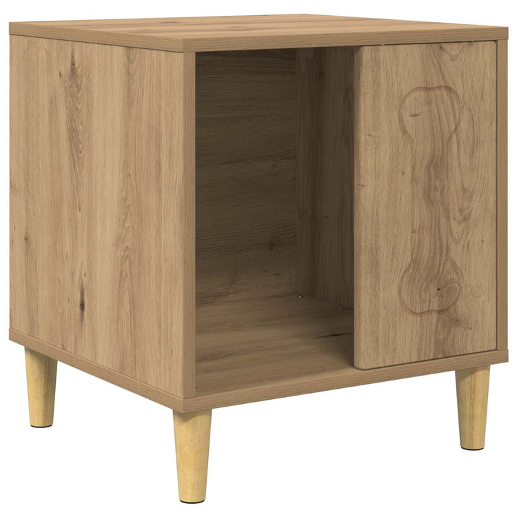 Vidaxxl niche pour chien chêne traditionnel 44 x 42 x 49 cm bois d'ingénierie