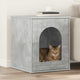 Vidaxx maison pour chat béton 53 x 52 x 62 cm bois traité