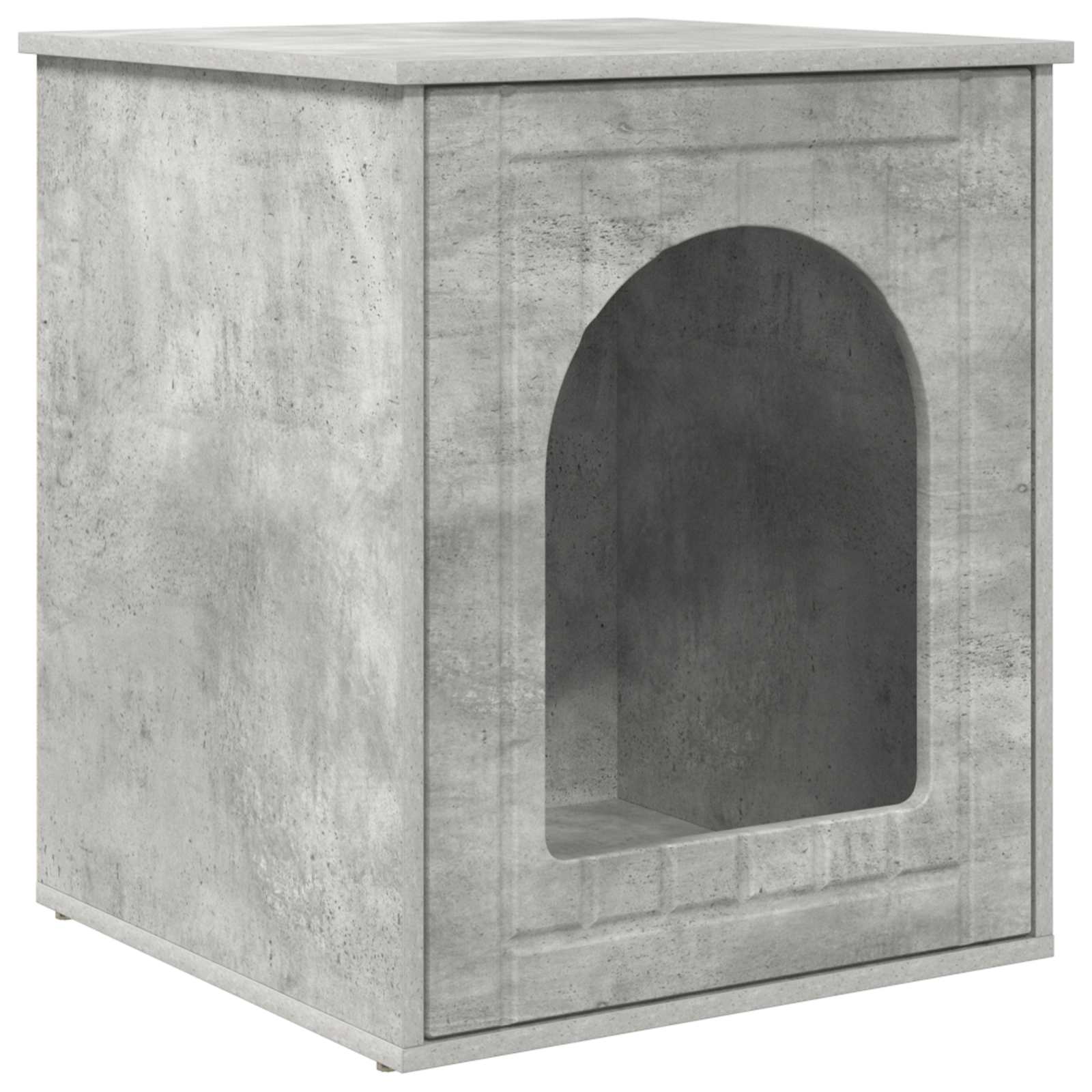 Vidaxx maison pour chat béton 53 x 52 x 62 cm bois traité