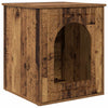 Vidaxxl maison pour chat vieux bois 53 x 52 x 62 cm bois traité