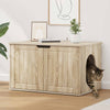 Vidaxl maison pour chat sonoma 85 x 55 x 50,5 cm bois travaillé