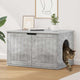 Vidaxx maison pour chat béton 85 x 55 x 50,5 cm bois traité